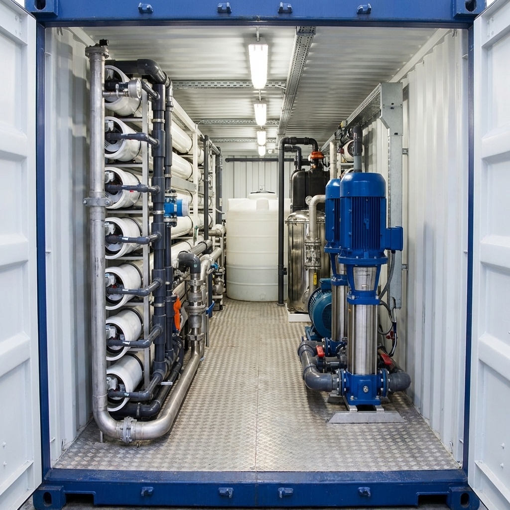 SRP Containarized Water Treatment Plant
