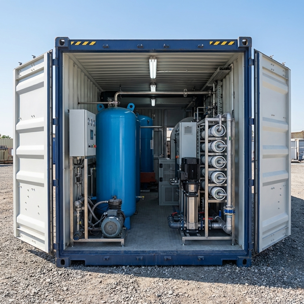 SRP Containarized Water Treatment Plant